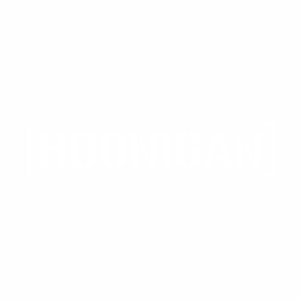 Samolepka - nápis Hoonigan